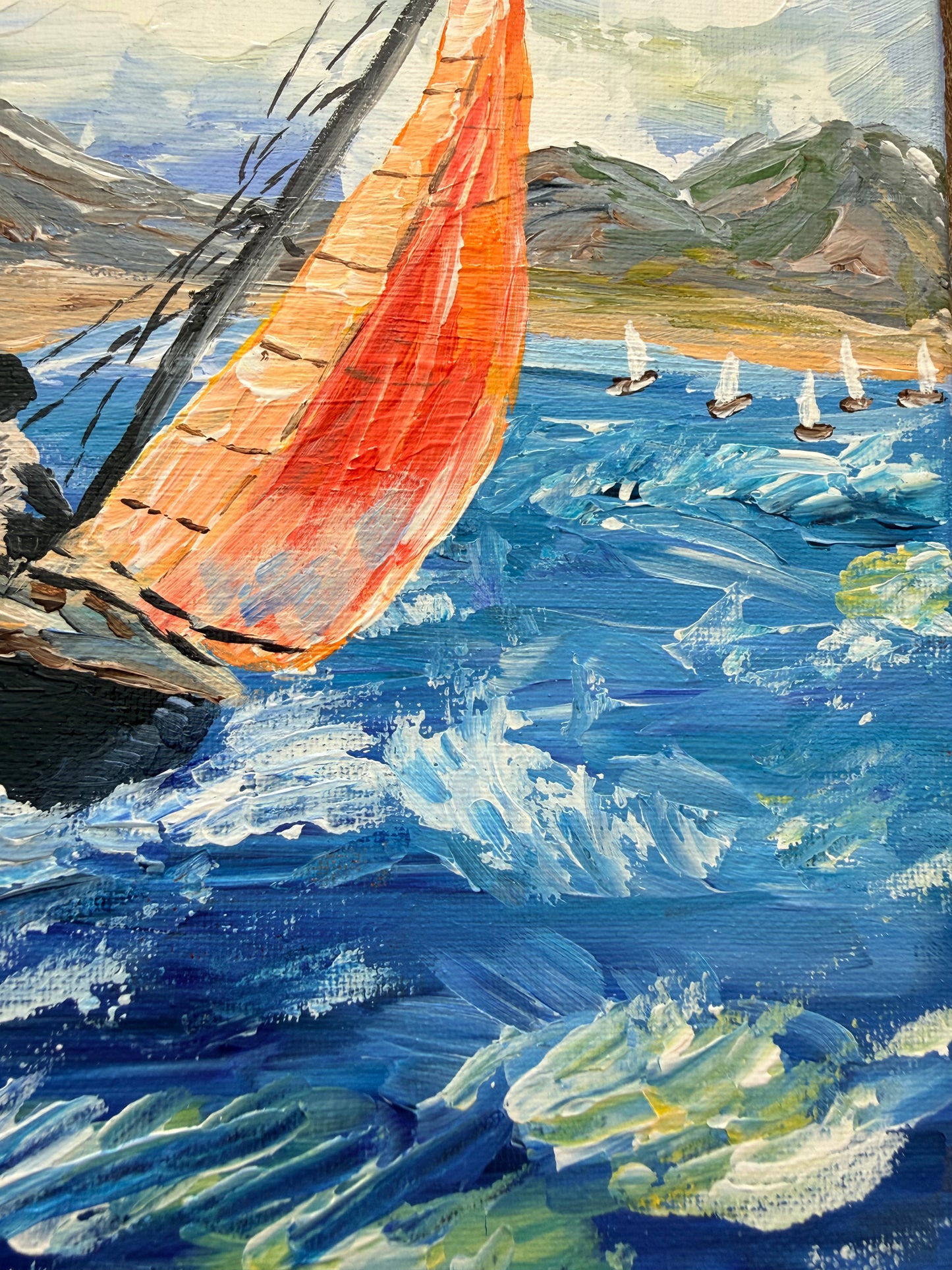 Sailing with Dad