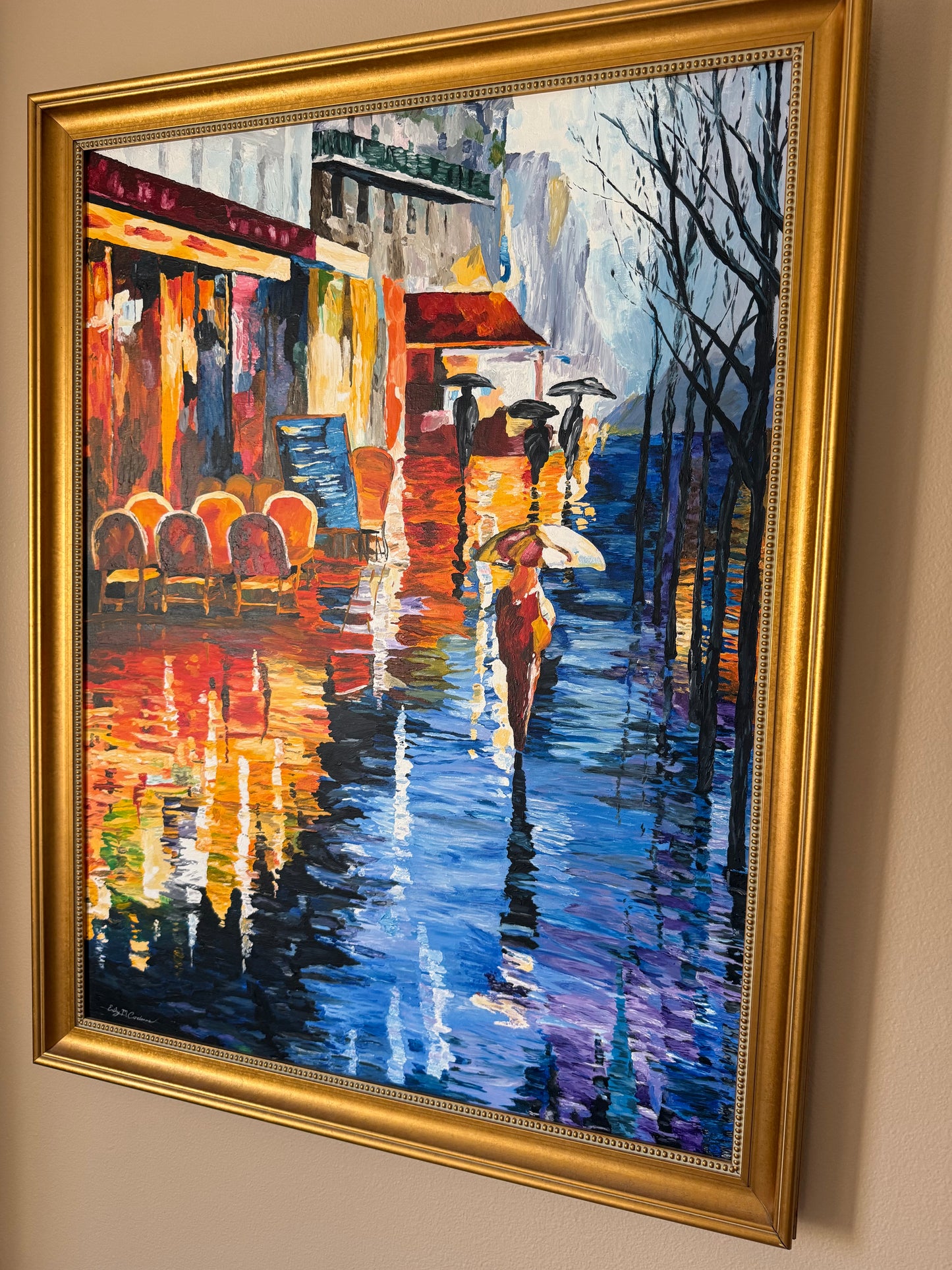 Rainy nights in Paris