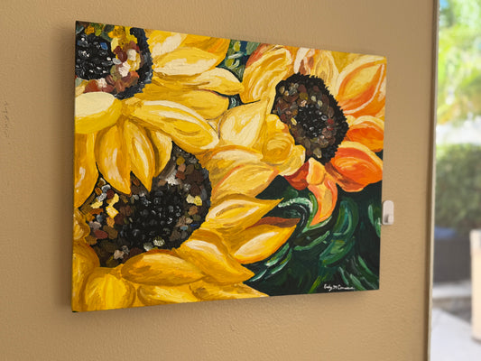 Summer sunflowers