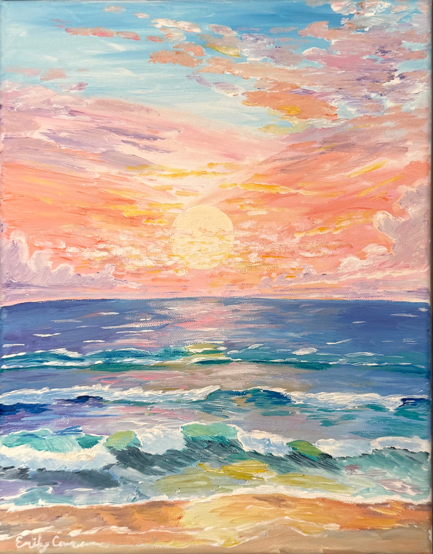 Dreamy sunset