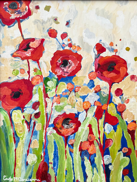A field of poppies