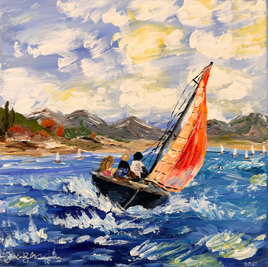 Sailing with Dad