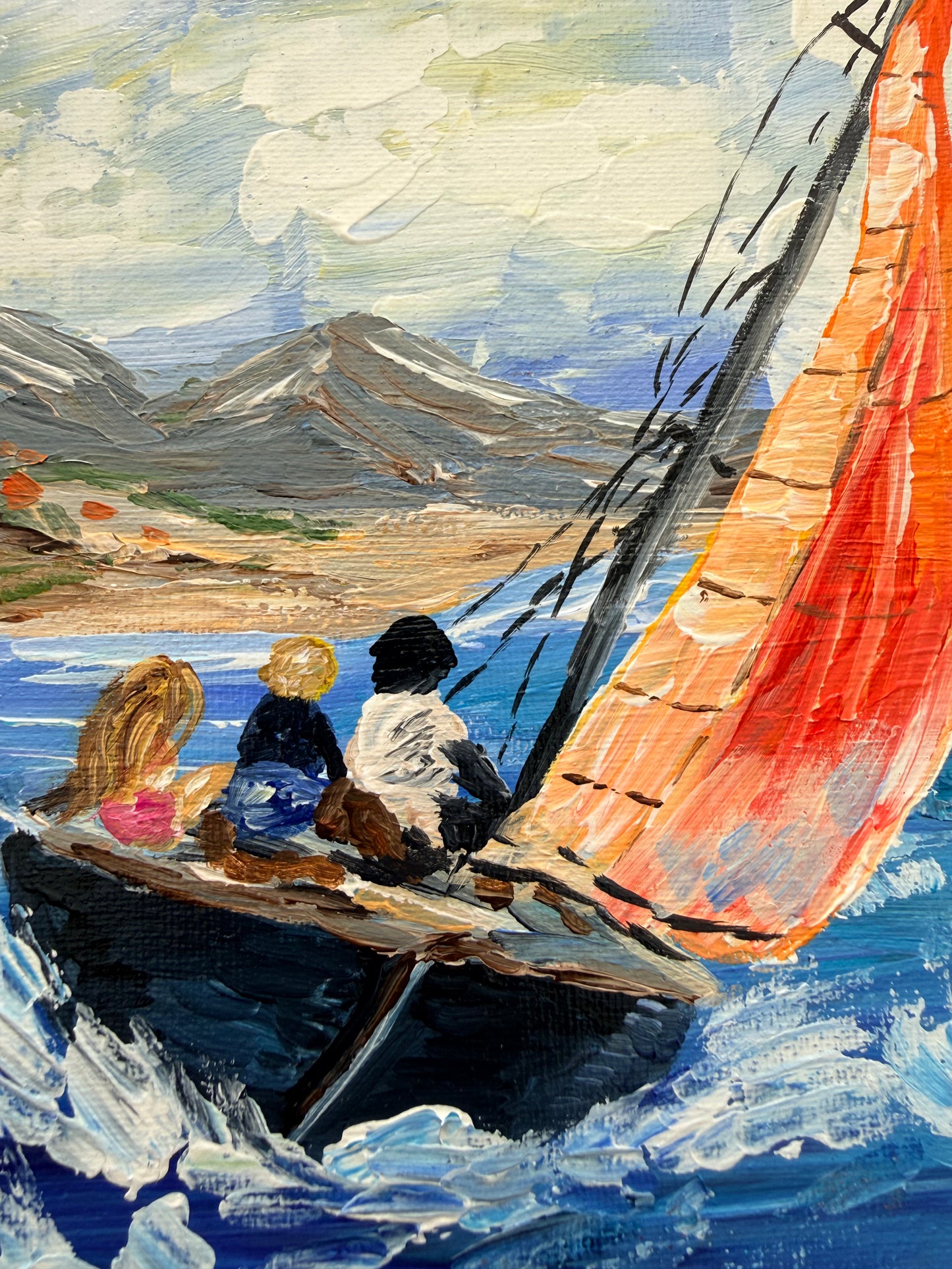 Sailing with Dad